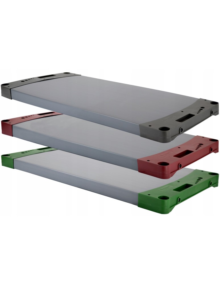 Regały z plastiku- tworzywa - Półka do regału plastikowego Jupiter JUP_P_110_SZAR - produkt b2b.wamar.biz 34