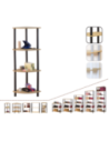 Systemowy Regał Biurowy 108x33x33 cm – DEDAL BLACK-4Z_B