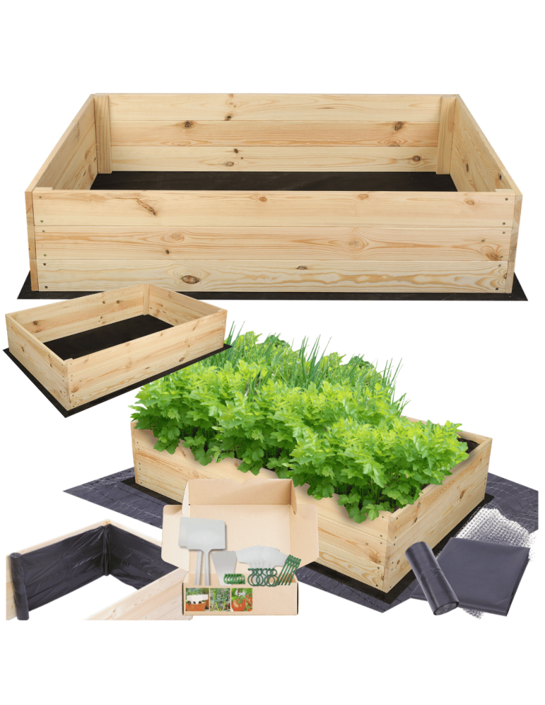 Uprawowe skrzynie ogrodowe- Warzywniaki- skrzynia do uprawy - Skrzynia na warzywa skrzynie na warzywniak inspekt donica grządka 27x100x90 - product b2b.wamar.biz 1