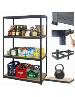 Regał metalowy Premium HELIOS 180x150x35cm 4Px175kg