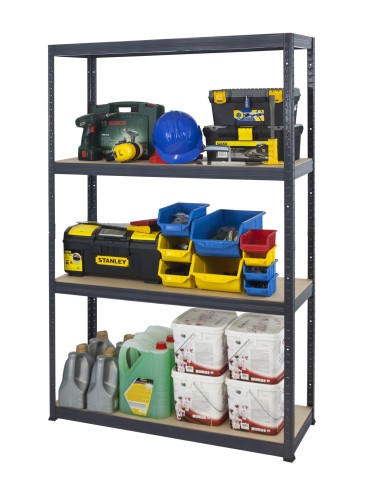 Regał metalowy Premium HELIOS 180x150x35cm 4Px175kg - product 2