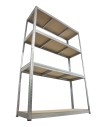 Regał Helios 180x90x35 cm 4 półki/350kg Ocynkowany