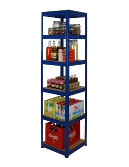 Regał metalowy HELIOS 196x30x30cm  6Px175kg .:. - product 2