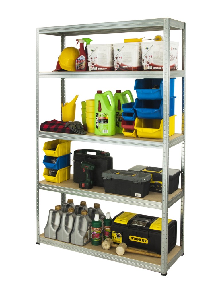 Helios Regały Ocynkowane - Regał metalowy ocynk HELIOS 196x180x35cm 5Px275kg .:. - product b2b.wamar.biz 2