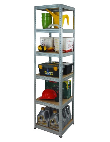Regał metalowy ocynk HELIOS 196x45x45cm 6Px175kg .:. - product 2