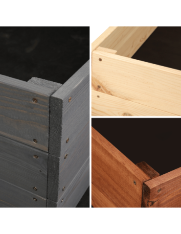 Uprawowe skrzynie ogrodowe- Warzywniaki- skrzynia do uprawy - Skrzynia na warzywa skrzynie na warzywniak inspekt donica grządka 36x120x117 - product 19