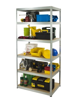 Regał metalowy ocynk HELIOS 196x75x50cm 6Px175kg .:. - product 2