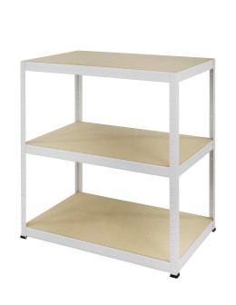 Regał metalowy biały HELIOS 90x110x45cm 3Px175kg - product 2