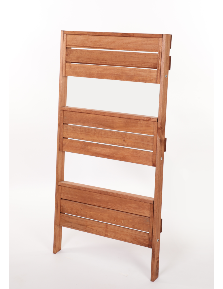 Wielopoziomowe kwietniki - Drewniany kwietnik opierany o ścianę stojak regał na rośliny 115x57cm EKO - product b2b.wamar.biz 21
