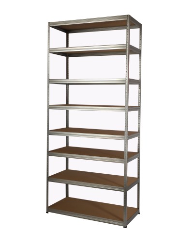 Regał metalowy ocynkowany HELIOS 270x100x40cm 8Px350kg .:. - product 2