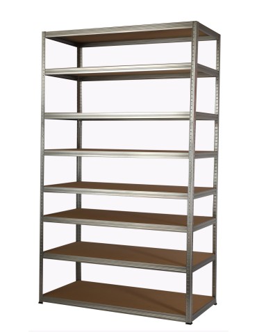 Regał metalowy ocynkowany HELIOS 270x150x30cm 8Px175kg .:. - product 2