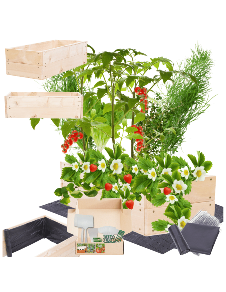 Uprawowe skrzynie ogrodowe- Warzywniaki- skrzynia do uprawy - Skrzynia na warzywa skrzynie na warzywniak inspekt donica grządka 18x93x30 - product b2b.wamar.biz 1