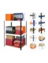 Regał metalowy HELIOS HBW 90x120x45 3x275kg