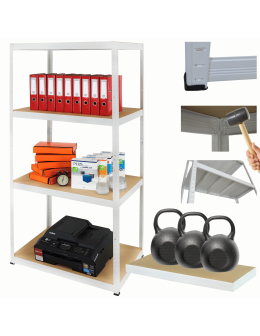 Regał metalowy HELIOS 180x120x35cm 4Px350kg