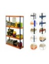 Regał metalowy HELIOS HNO 180x150x60 4x175kg