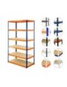 Regał metalowy HELIOS HNO 180x150x35-6-175kg