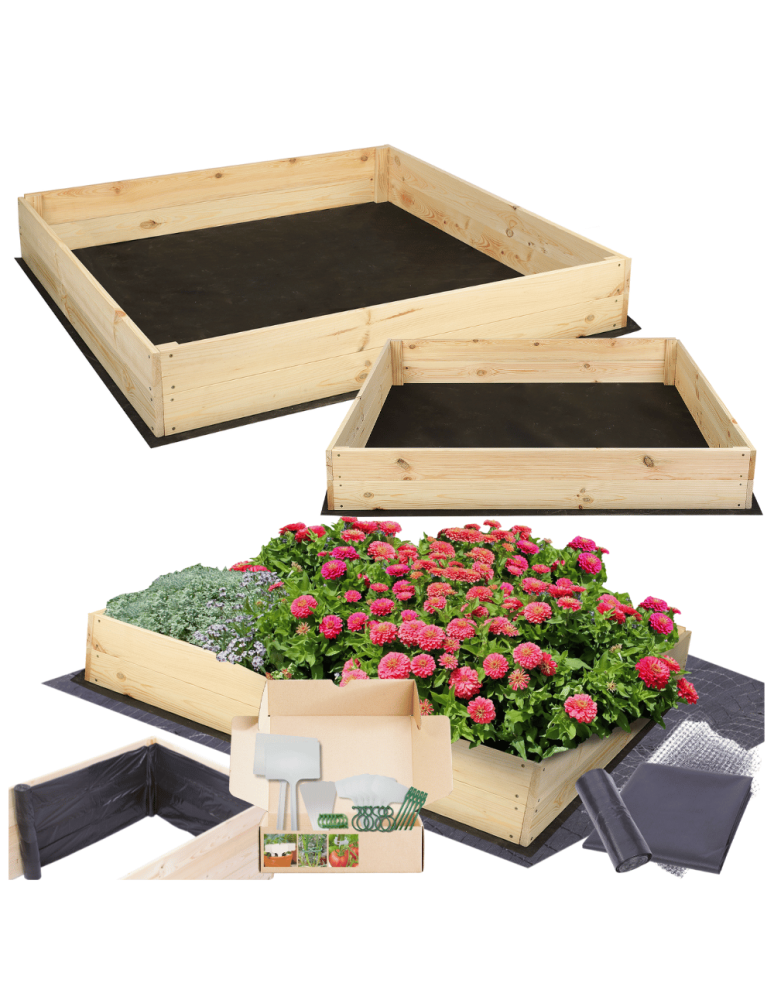 Uprawowe skrzynie ogrodowe- Warzywniaki- skrzynia do uprawy - Skrzynia na warzywa skrzynie na warzywniak inspekt donica grządka 18x100x100 - product b2b.wamar.biz 1