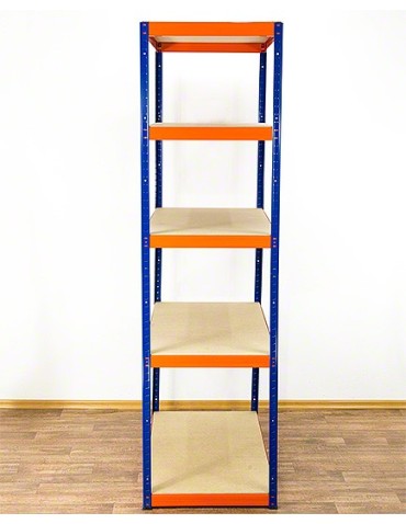 Regały - Regał Helios 196x120x60 cm 5 półek/175kg Niebiesko-Niebieski - product 4