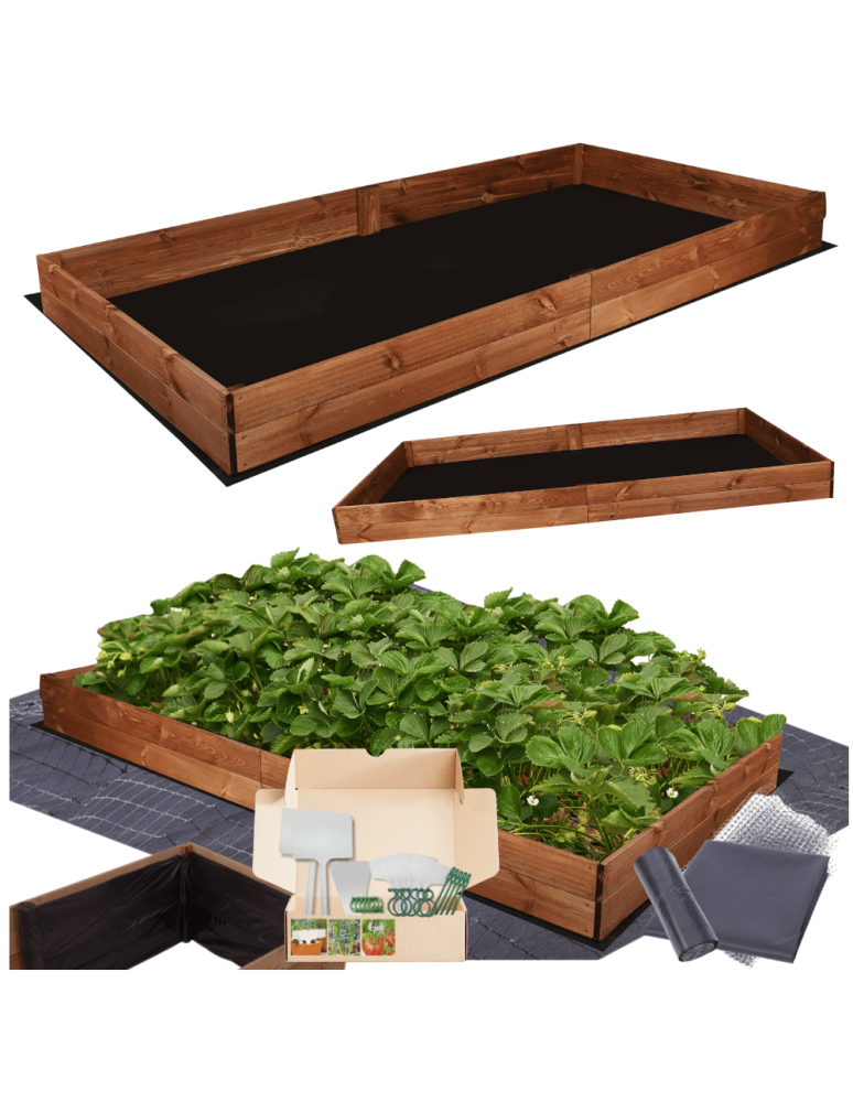 Uprawowe skrzynie ogrodowe- Warzywniaki- skrzynia do uprawy - Skrzynia na warzywa skrzynie na warzywniak inspekt donica grządka 18x160x120 - product b2b.wamar.biz 1