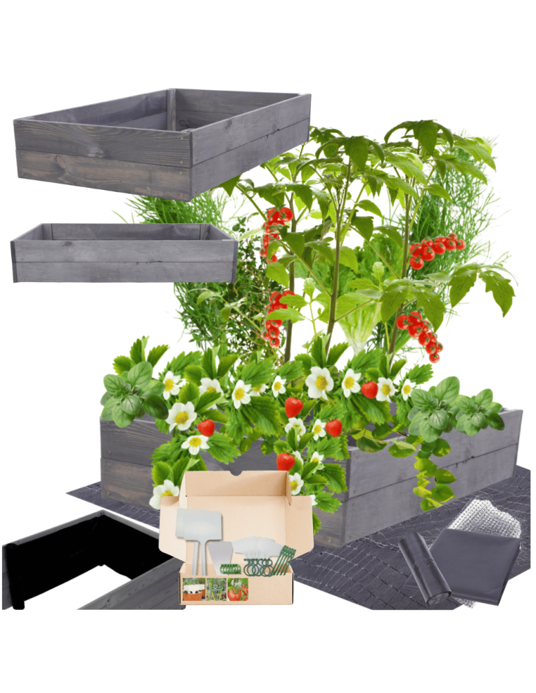 Uprawowe skrzynie ogrodowe- Warzywniaki- skrzynia do uprawy - Skrzynia na warzywa skrzynie na warzywniak inspekt donica grządka 18x100x90 - product b2b.wamar.biz 1