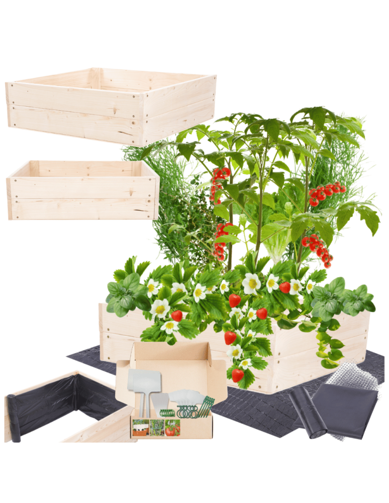 Uprawowe skrzynie ogrodowe- Warzywniaki- skrzynia do uprawy - Skrzynia na warzywa skrzynie na warzywniak inspekt donica grządka 18x100x90 - product b2b.wamar.biz 1