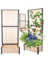 Pergola drewniana wysoka doniczka skrzynka na kwiaty 190x80x40 EKO