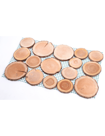 Ścieżki Ogrodowe - 2xŚcieżka ogrodowa drewniana chodnik plastry drewna czeremcha ścieżki EKO - product 4