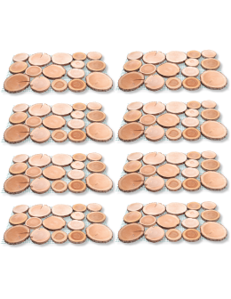 8xŚcieżka ogrodowa drewniana chodnik plastry drewna czeremcha ścieżki EKO - product 2