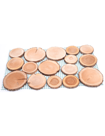 Ścieżki Ogrodowe - 8xŚcieżka ogrodowa drewniana chodnik plastry drewna czeremcha ścieżki EKO - product 5