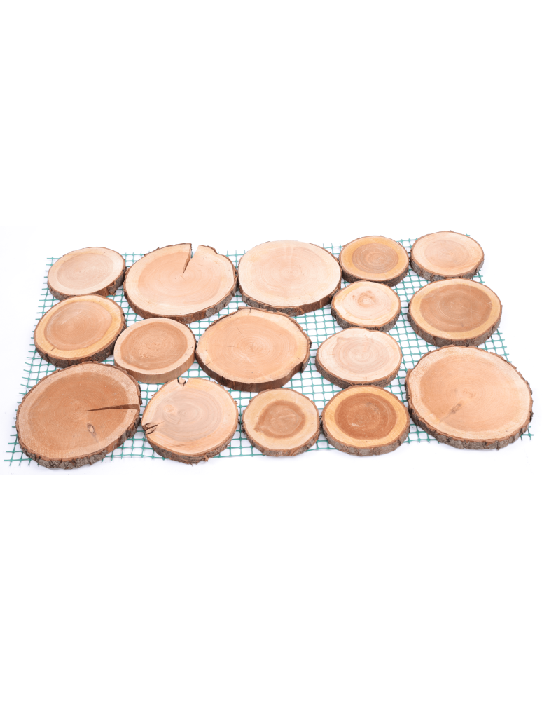 Ścieżki Ogrodowe - 8xŚcieżka ogrodowa drewniana chodnik plastry drewna czeremcha ścieżki EKO - product b2b.wamar.biz 5