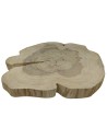 Blat na STÓŁ plaster drewna SOSNA blat na stolik UNIKAT dł.73cm 130622 DIY