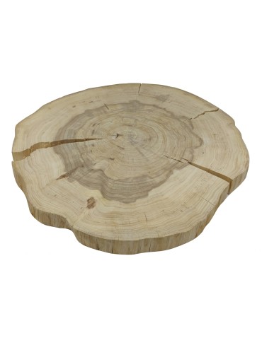 Blat na STÓŁ plaster drewna SOSNA blat na stolik UNIKAT dł.67cm 143119 DIY