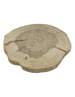 Blat na STÓŁ plaster drewna SOSNA blat na stolik UNIKAT dł.67cm 143119 DIY