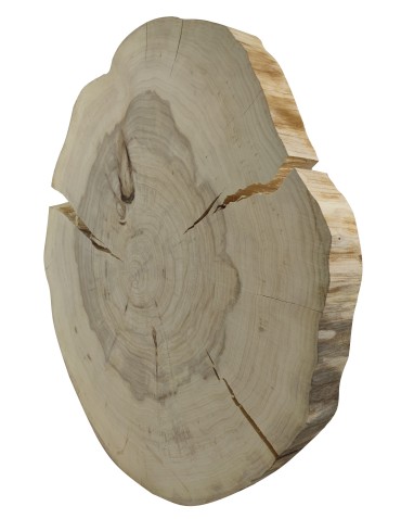 Blaty - Blat na STÓŁ plaster drewna SOSNA blat na stolik UNIKAT dł.67cm 143119 DIY - produkt 3