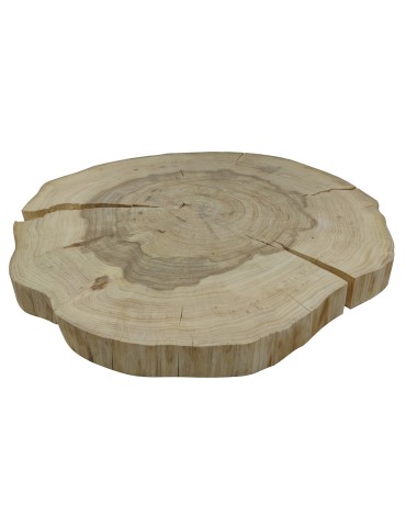 Blaty - Blat na STÓŁ plaster drewna SOSNA blat na stolik UNIKAT dł.67cm 143119 DIY - produkt 4