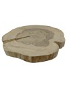 Blat na STÓŁ plaster drewna SOSNA blat na stolik UNIKAT dł.70cm 143955 DIY