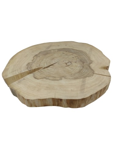 Blat na STÓŁ plaster drewna SOSNA blat na stolik UNIKAT dł.70cm 144452 DIY