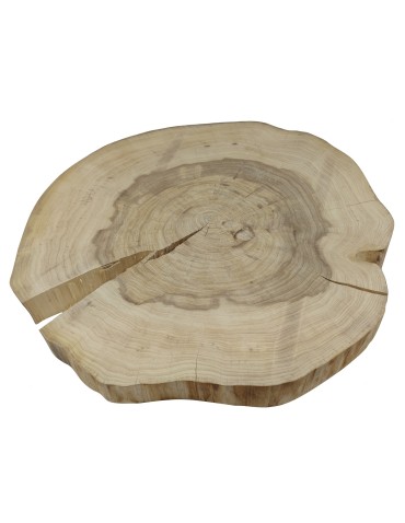 Blaty - Blat na STÓŁ plaster drewna SOSNA blat na stolik UNIKAT dł.70cm 144452 DIY - produkt 13