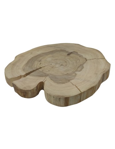 Blat na STÓŁ plaster drewna SOSNA blat na stolik UNIKAT dł.69cm 124028 DIY