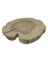 Blat na STÓŁ plaster drewna SOSNA blat na stolik UNIKAT dł.69cm 124028 DIY