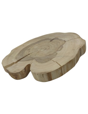 Blaty - Blat na STÓŁ plaster drewna SOSNA blat na stolik UNIKAT dł.69cm 124028 DIY - produkt 3