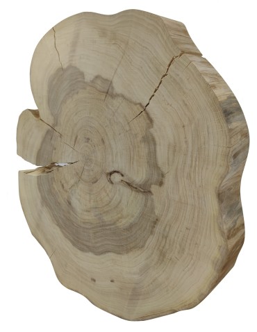 Blaty - Blat na STÓŁ plaster drewna SOSNA blat na stolik UNIKAT dł.69cm 124028 DIY - produkt 4