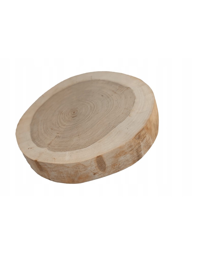 Plastry Okrągłe - Plaster drewna plaster czeremchy bez kory krążek szlifowany 20-25cm gr.4cm - produkt b2b.wamar.biz 3