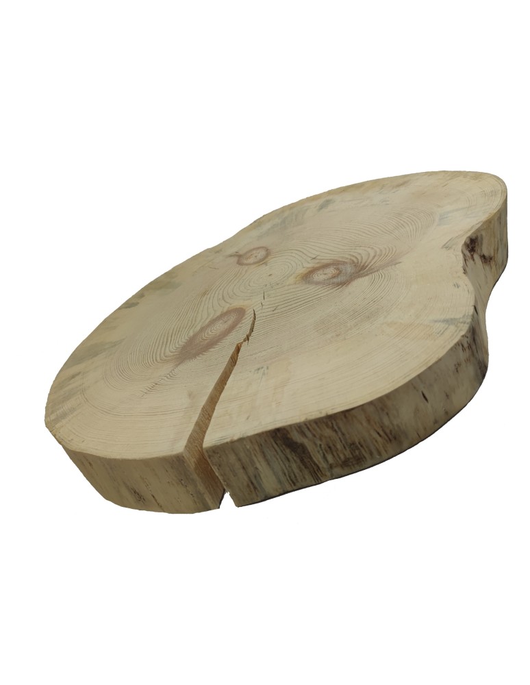 Plastry Eliptyczne - Plaster drewna bez kory SOSNA krążek drewniany sosnowy szlif 40-45cm gr.6cm - product b2b.wamar.biz 13