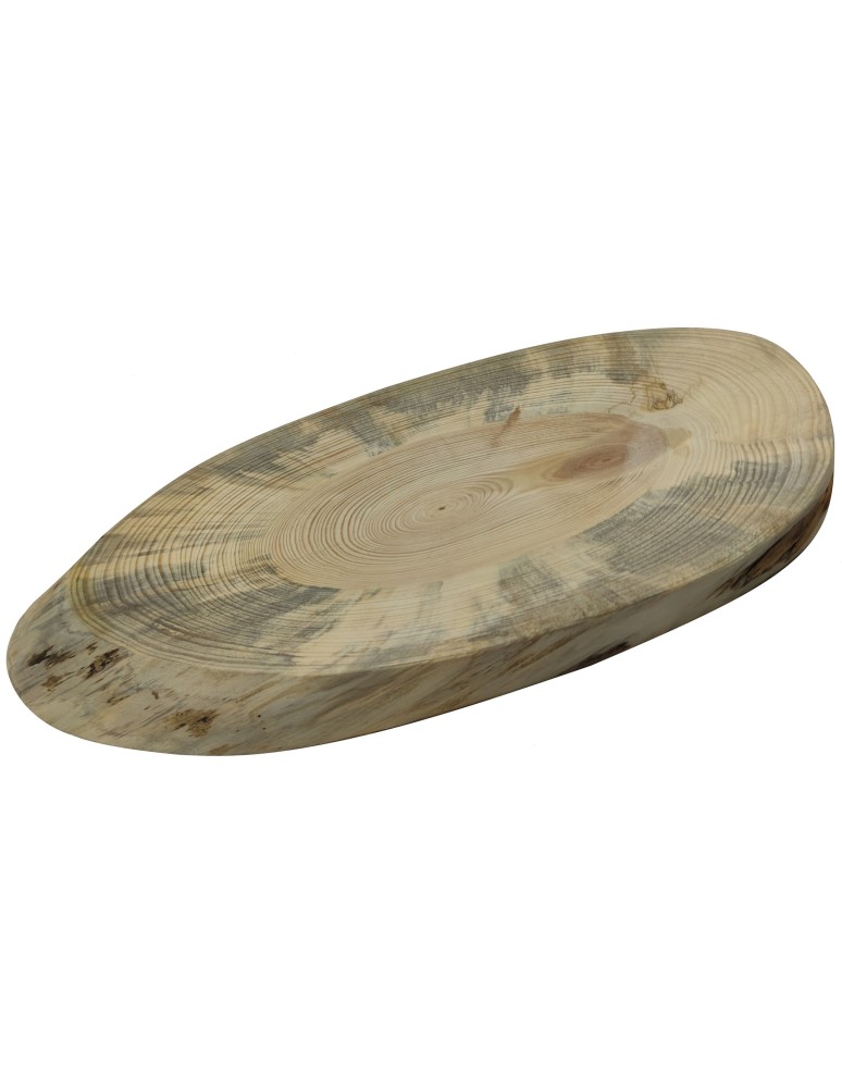 Plastry Eliptyczne - Plaster drewna blat na stolik kawowy SOSNA plaster sosnowy 58,5cm nr.110328 - product b2b.wamar.biz 3