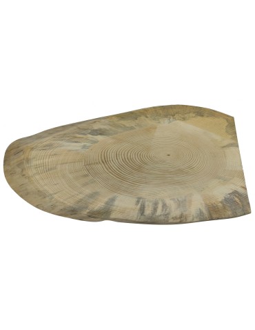 Plastry Unikatowe - Plaster drewna blat na stolik kawowy SOSNA plaster sosnowy 67cm nr.102905 - produkt 4