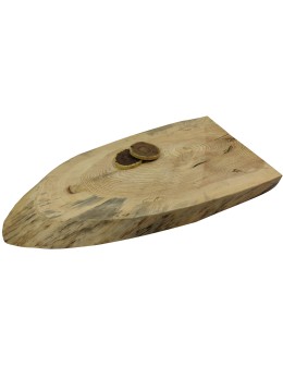 Plaster drewna blat na stolik kawowy SOSNA plaster sosnowy 64cm nr.104552