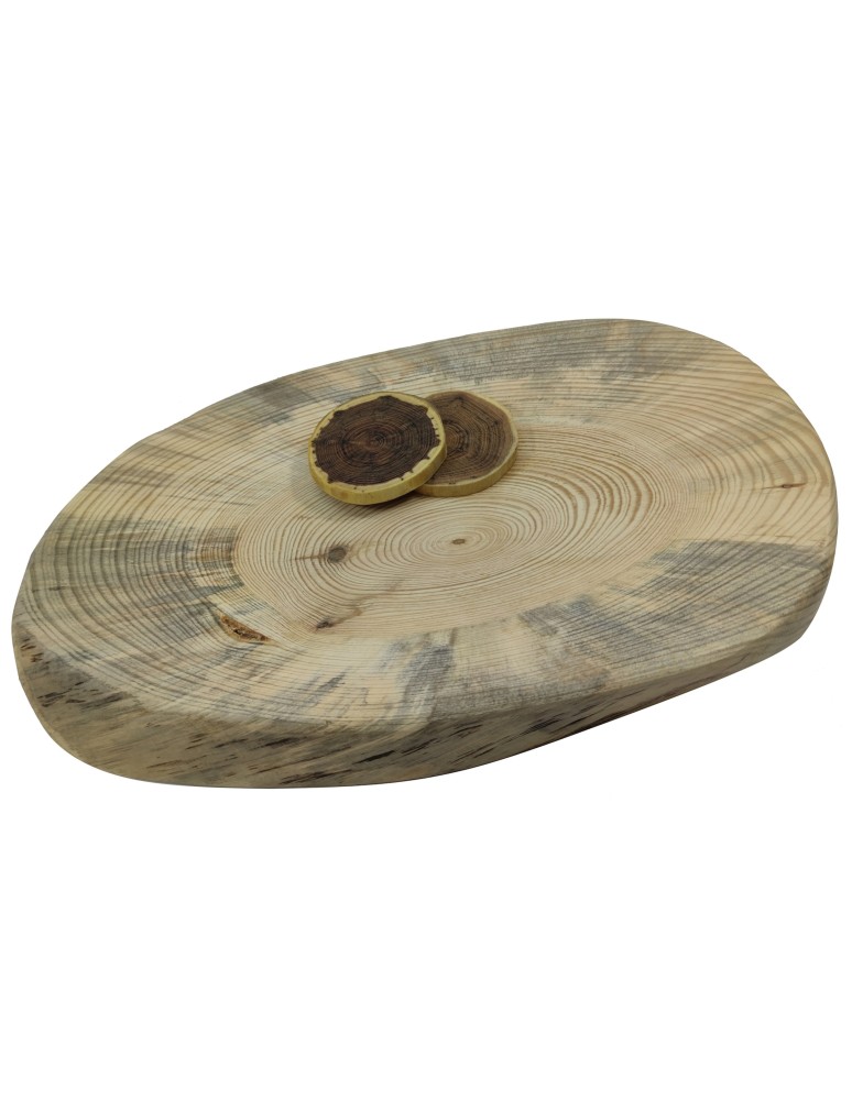 Plastry Unikatowe - Plaster drewna blat na stolik kawowy SOSNA plaster sosnowy 44,5cm nr.110821 - product b2b.wamar.biz 1