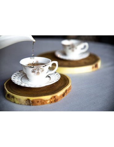 Blaty - Plaster drewna topoli blat drewniany na stolik kawowy TOPOLA UNIKAT 150146 - product 9