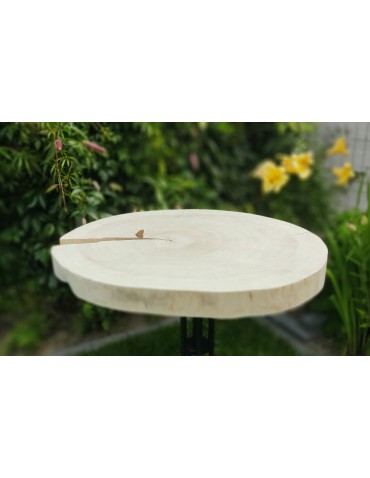 Blaty - Plaster drewna topoli blat drewniany na stolik kawowy TOPOLA UNIKAT 150146 - produkt 6